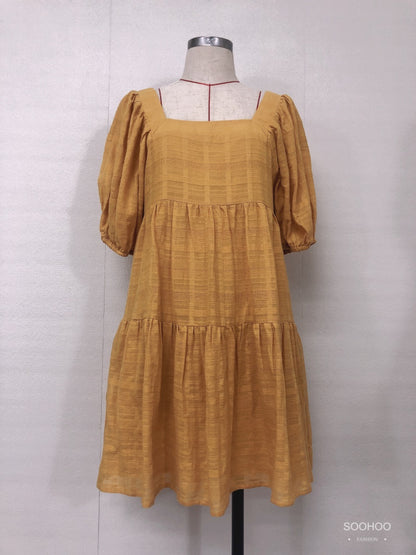 SH2001 Mustard Dress