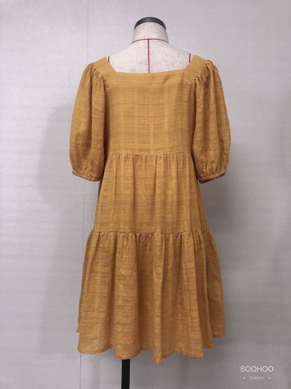 SH2001 Mustard Dress