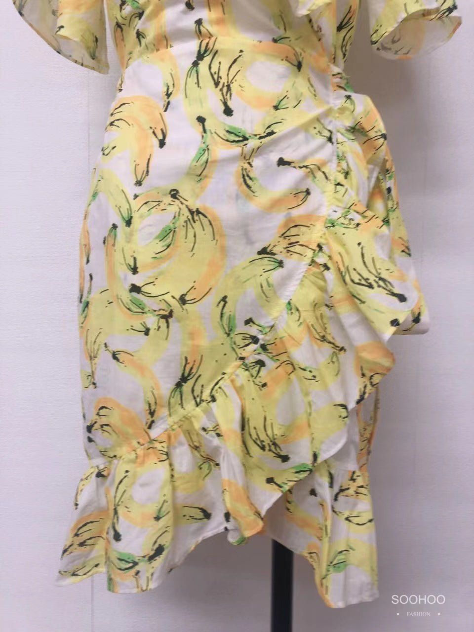 SH2002 Yellow banana dress